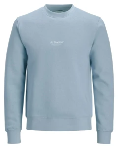 Velká pánská mikina přes hlavu Jack & Jones 12284682 světle modrá