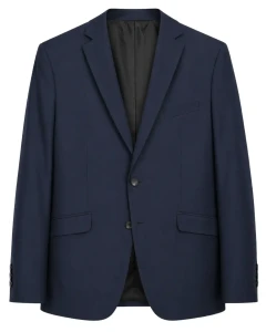 Velké pánské hladké elegantní sako Konik Edmund 3-620 tmavě modré