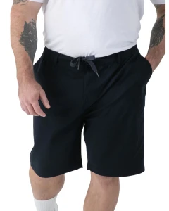 Velké pánské strečové chino kraťasy Spencer D555 Duke tmavě modré