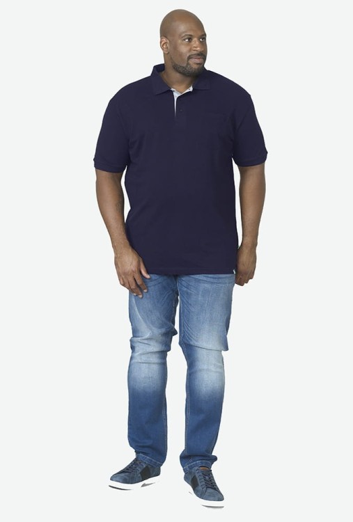 meskie duze polo w kolorze granatowym grant duke d555 3xl 4xl 5xl 6xl 7xl 8xl