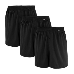 Velké volné pánské boxerky Adamo 129610-700 3 pak černé