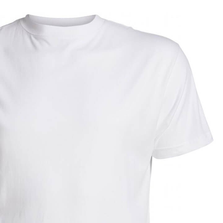 podkoszulek gladki meski z krotkim rekawkiem bialy wygodny duze rozmiary dla wiekszych panow 3XL 4XL 5XL 6XL 7XL 8XL
