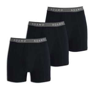 Pánské velké spodní prádlo Adamo 129623-702 boxerky 3 pak černé