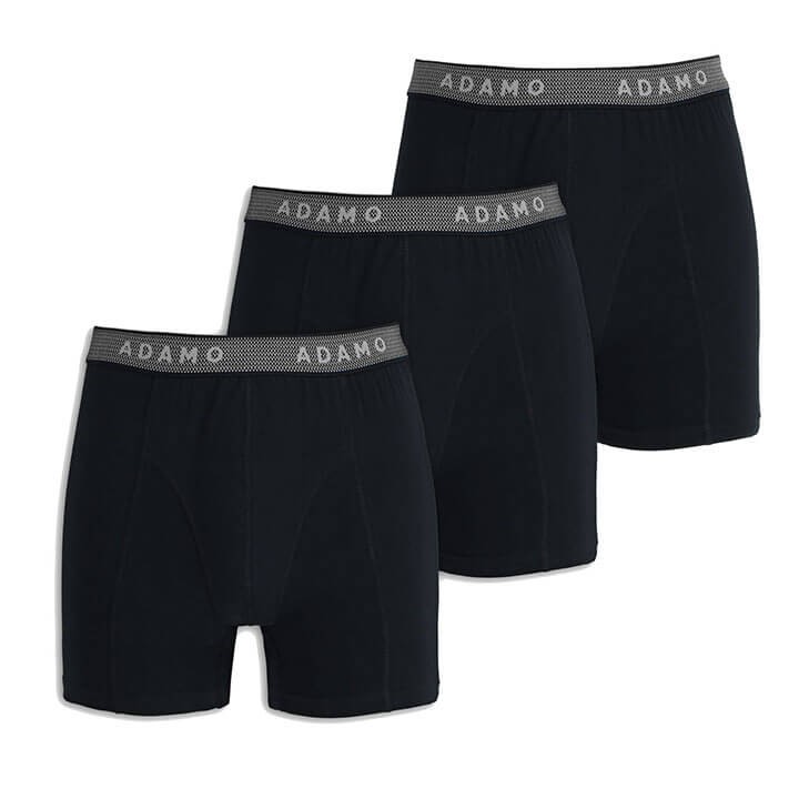 duze meskie bokserki adamo jerry czarne z gumka 3xl 4xl 5xl 6xl 7xl 8xl