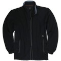 Kurtka przejsciowa cienka czarna na stojce na zamek z kieszeniami polecana dla duzych panow plus size markowa modna wygodna 3XL 4XL 5XL 6XL 7XL 8XL 9XL 10XL