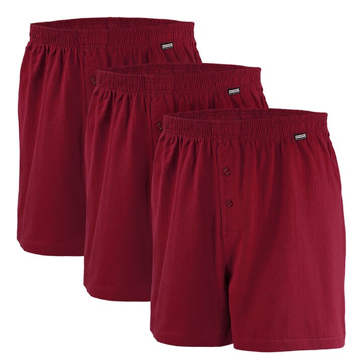 duze meskie luzne bokserki adamo bordowe 6xl 7xl 8xl 10xl