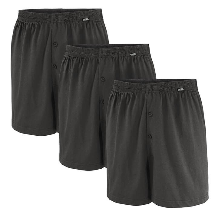 duze meskie luzne bokserki adamo ciemno szare 6xl 7xl 8xl 10xl