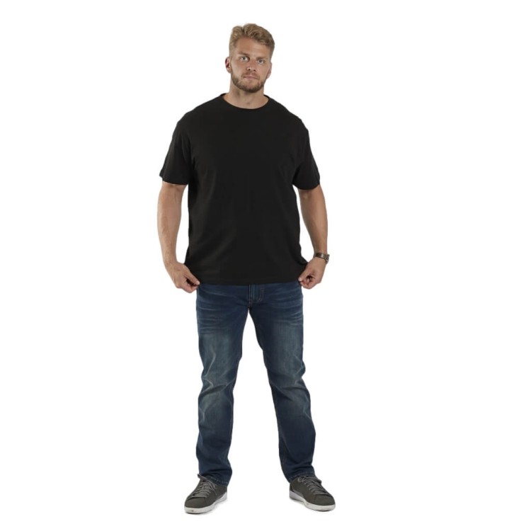 duzy markowy t-shirt wygodny gladki polecany dla duzych mezczyzn
