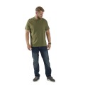 gladki t-shirt dla panow plus size polecany modny wygodny bawelna 100% duze rozmiary