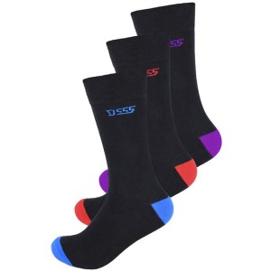 Velké pánské ponožky Duke D555 Phoenix 3 pack černé