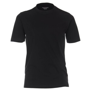 Pánské velké hladké tričko Casa Moda 4200-800 černá