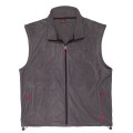 kamizelka polarowa duze rozmiary wygodna modna dla duzych mezczyzn plus size 3XL 4XL 5XL 6XL ADAMO szara