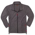 bluza polar rozpinany ze stojka duzy rozmiar adamo toronto szary plus size