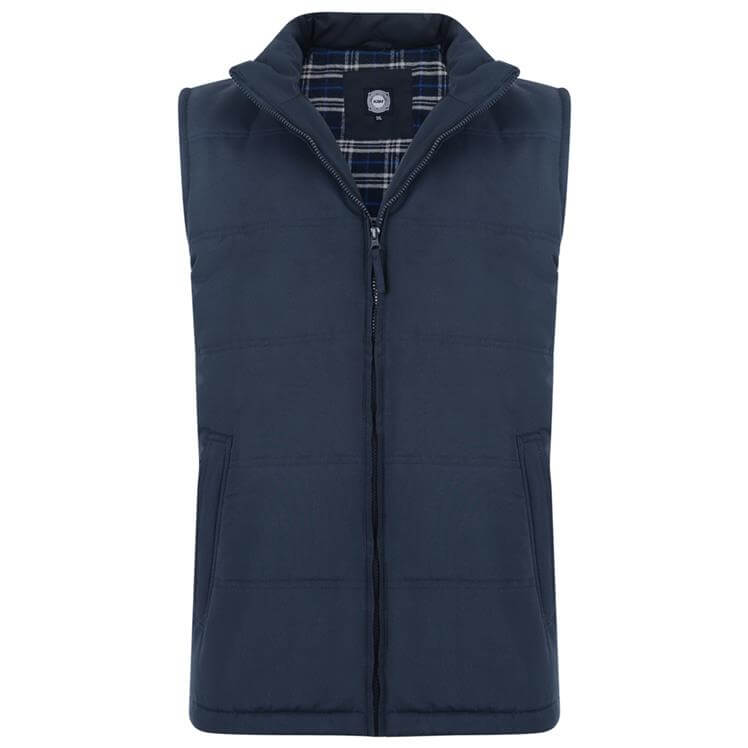 duzy meski ocieplacz granatowy kam bezrekawnik plus size