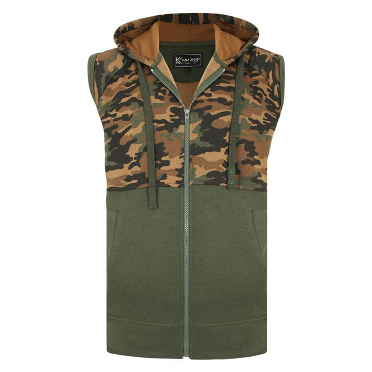 kamizelka bezrekawnik dla duzych mezczyzn plus size duze rozmiary pan modny z brzuszkiem 3XL 4XL 5XL 6XL 7XL 8XL KAM moro khaki kaptur kieszenie