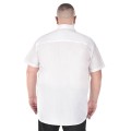 koszula z kolnierzykiem na guziki dla mezczyzn z brzuszkiem 4XL 5XL 6XL