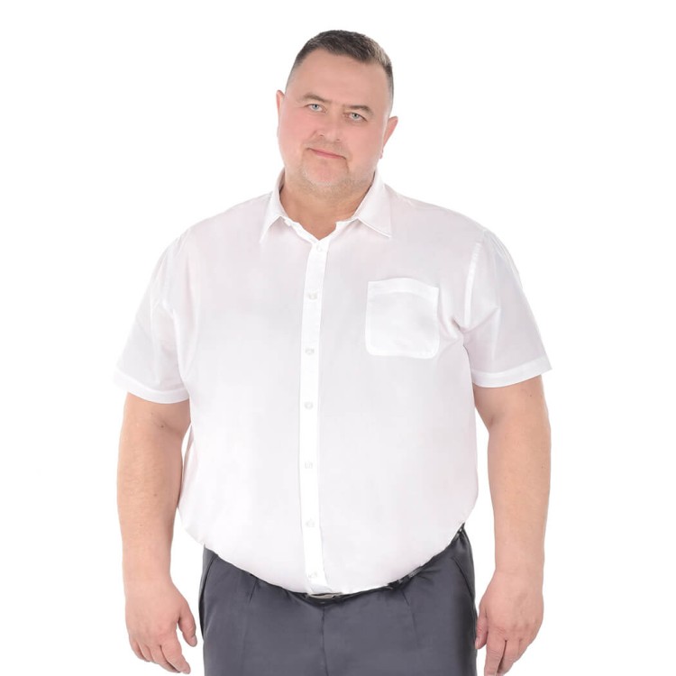 koszula Delmar biala D555 do garnituru