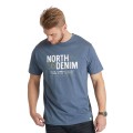 ciemno niebieska koszulka 99325 - North 56 dla duzych panow