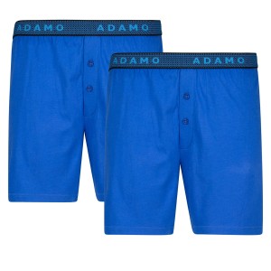 Velké volné pánské boxerky Adamo 129606-340 2 pak modré