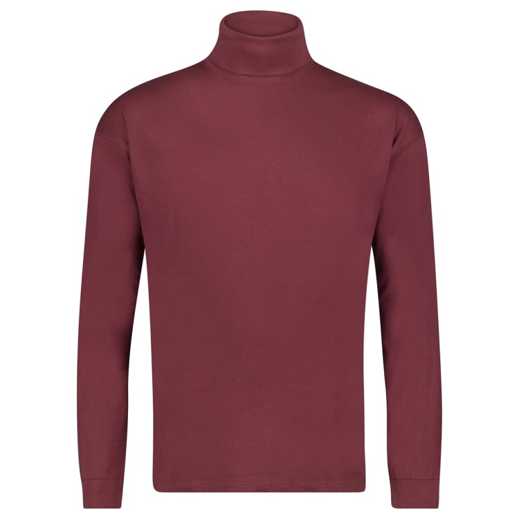 bordowy golf 5xl duzy rozmiar meski