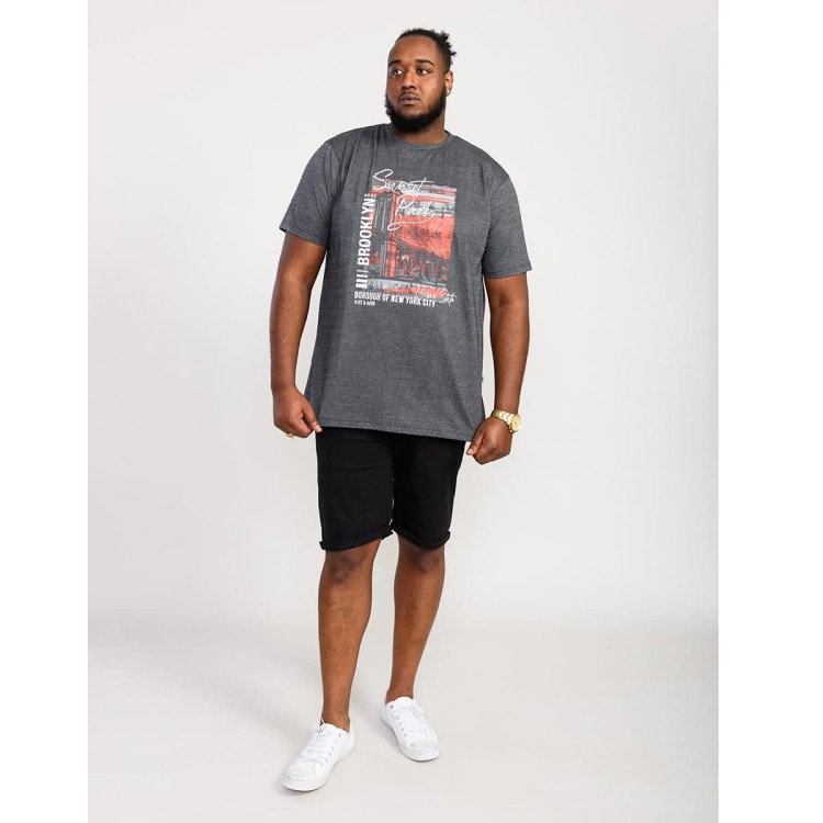 podkoszulka z nadrukiem plus size duke d555