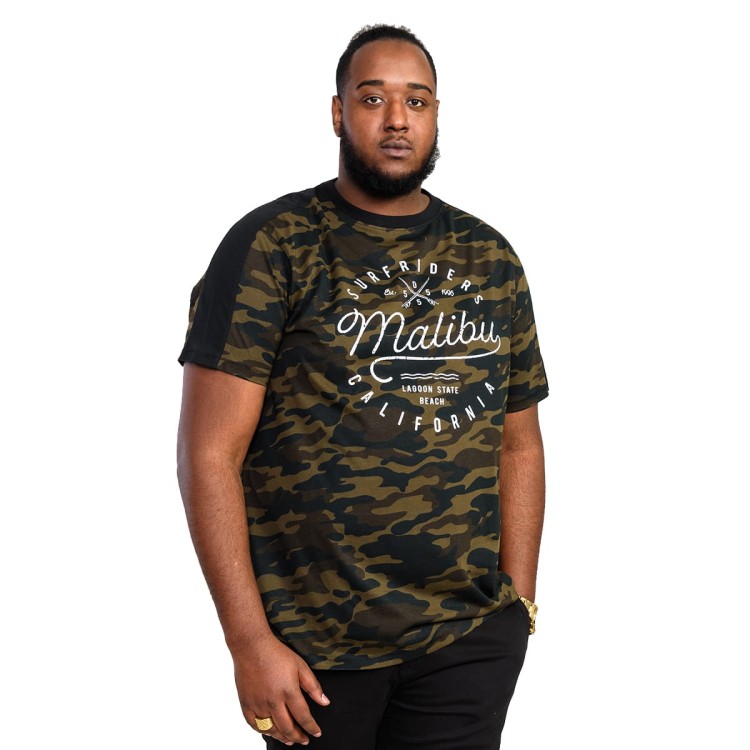 t-shirt z wzorem moro 7xl Duke Sullivan