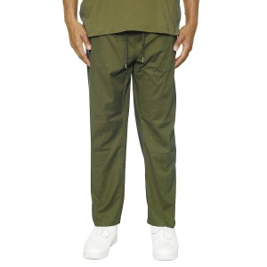 Velké pánské plátěné kalhoty Easy E2283-1320 khaki