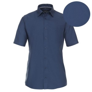 Casa Moda velká pánská elegantní košile s krátkým rukávem 834079900-101 tmavě modrá